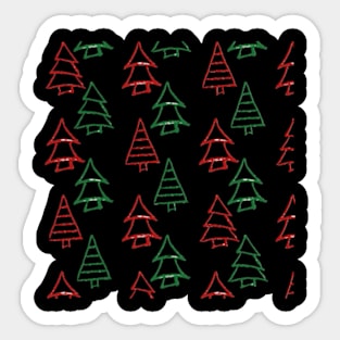 Christmas next day delivery Christmas tree Sticker